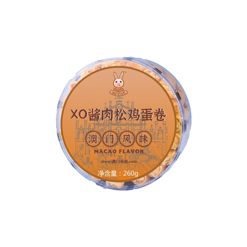 xo酱肉松鸡蛋卷